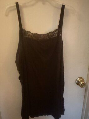 Hanes Expresso Brown Camisole W 3X